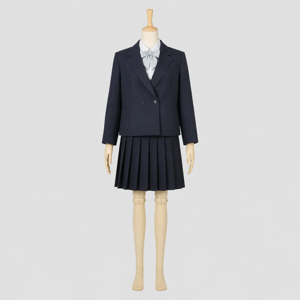 瀬戸西高校の女子の制服のイメージ