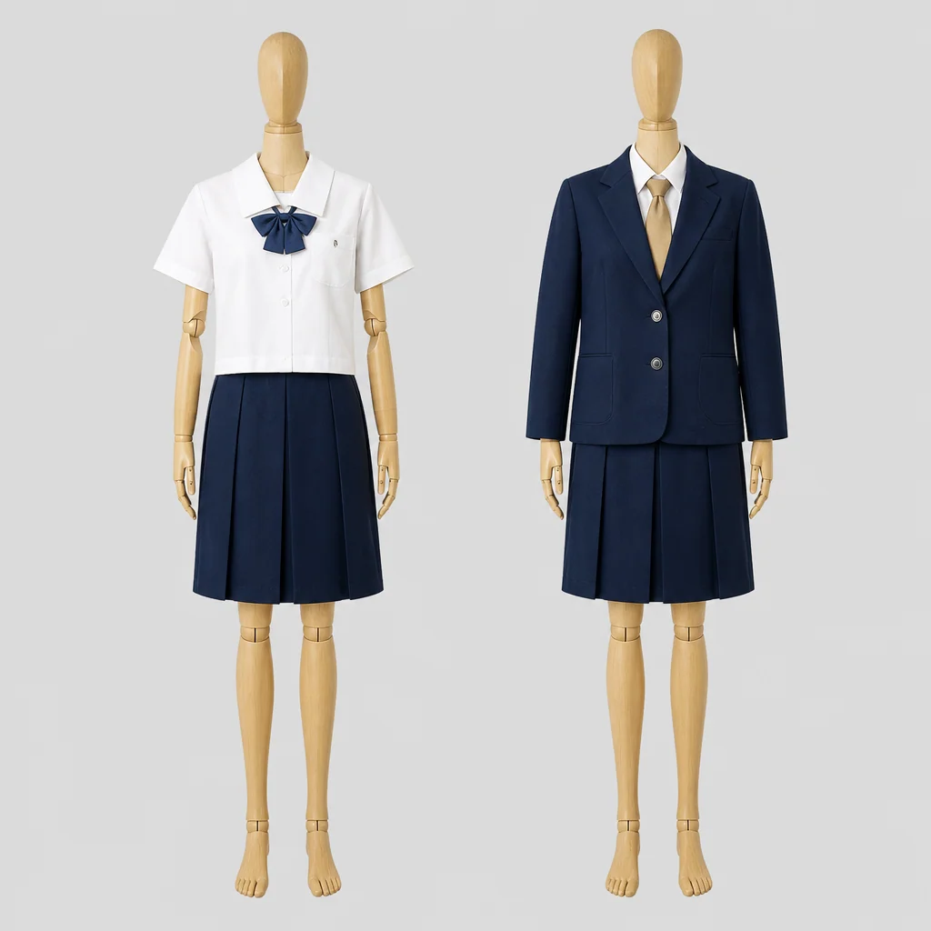一宮興道高校の制服のイメージ