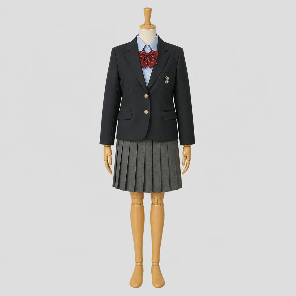 半田商業高校の制服のイメージ