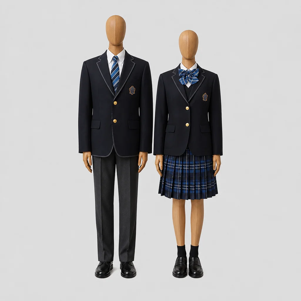 阿久比高校の制服のイメージ
