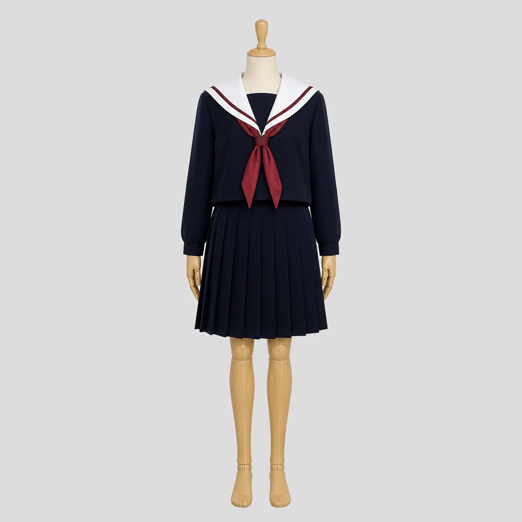常滑高校の女子の制服のイメージ