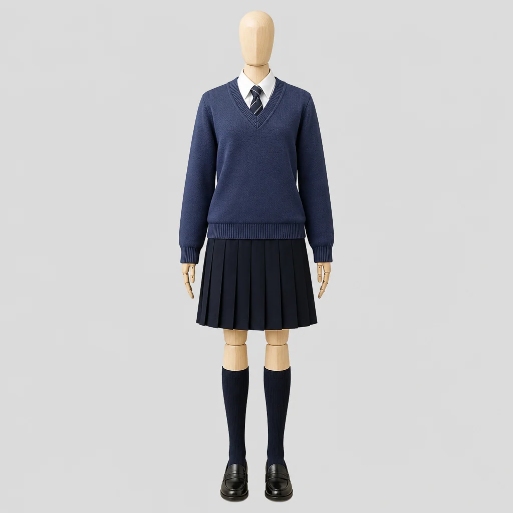 碧南高校の制服のイメージ