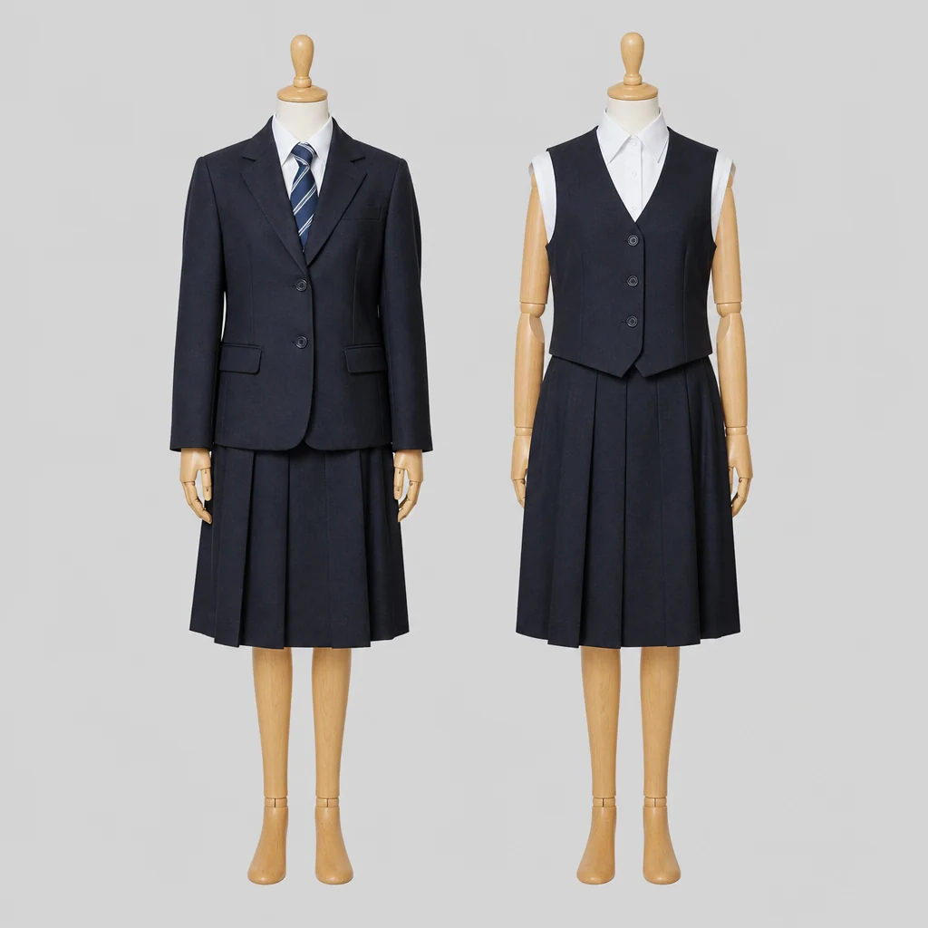 時習館高校の女子の制服のイメージ
