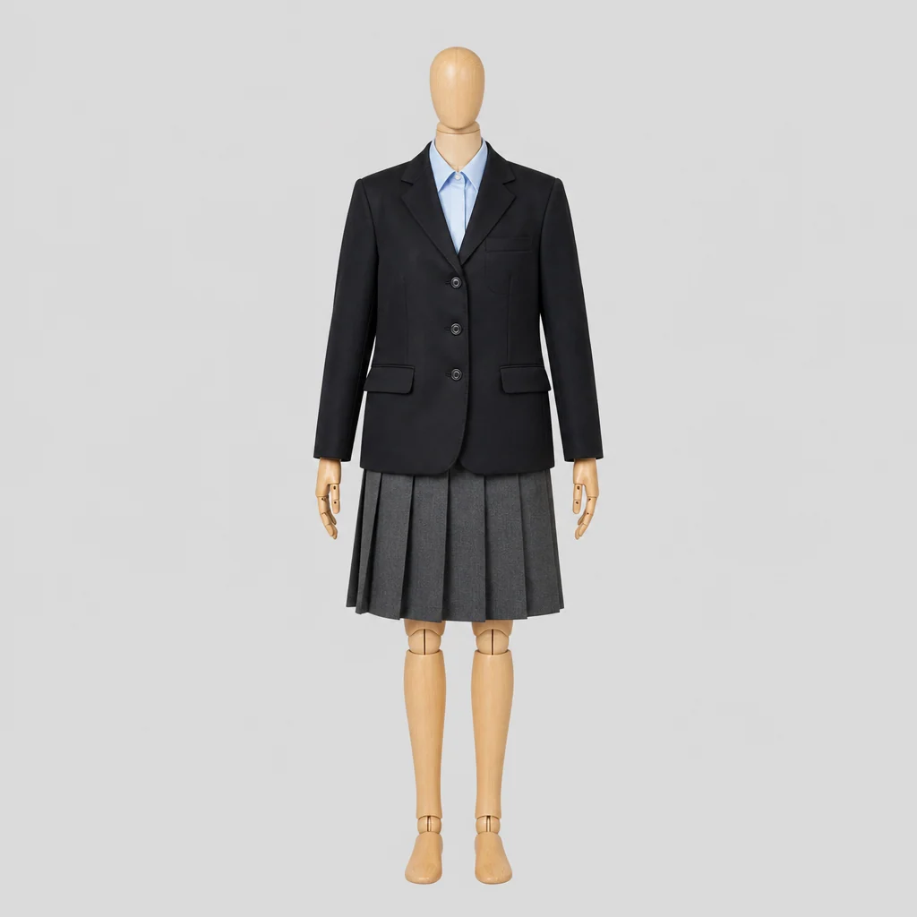 蒲郡高校の制服のイメージ