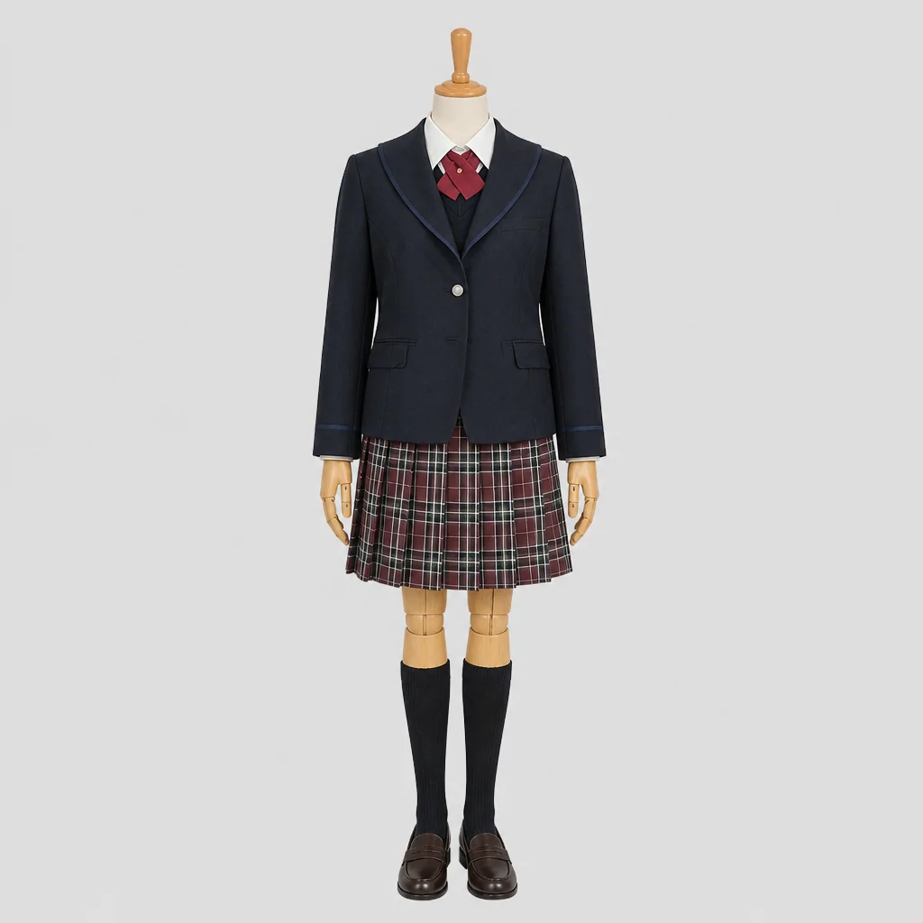 三谷水産高校の女子の制服のイメージ