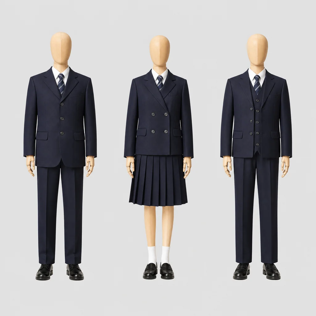 工芸高校の制服のイメージ