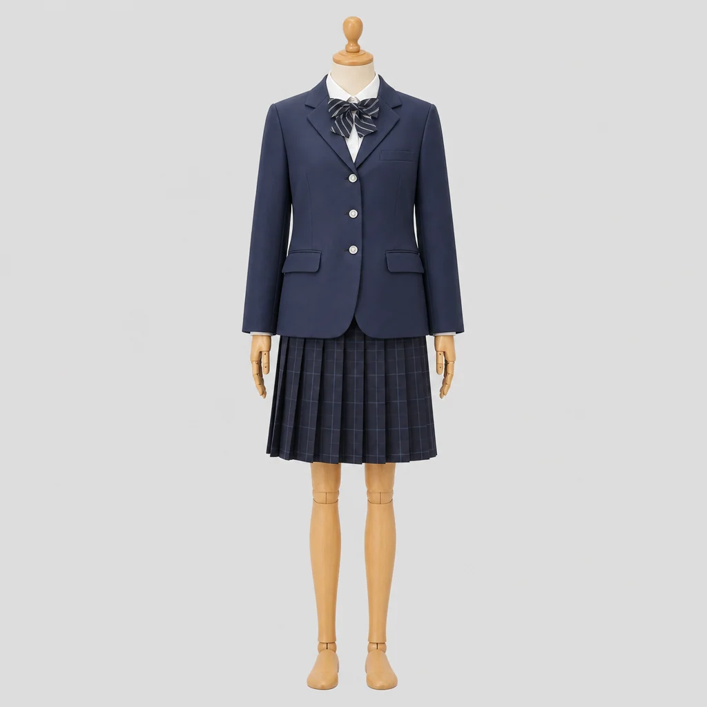 西陵高校の女子の制服のイメージ