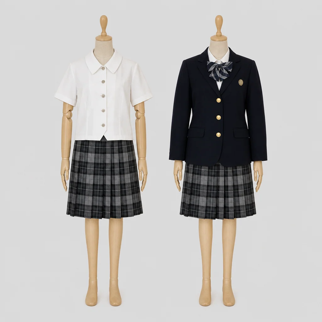 愛知高校の制服のイメージ
