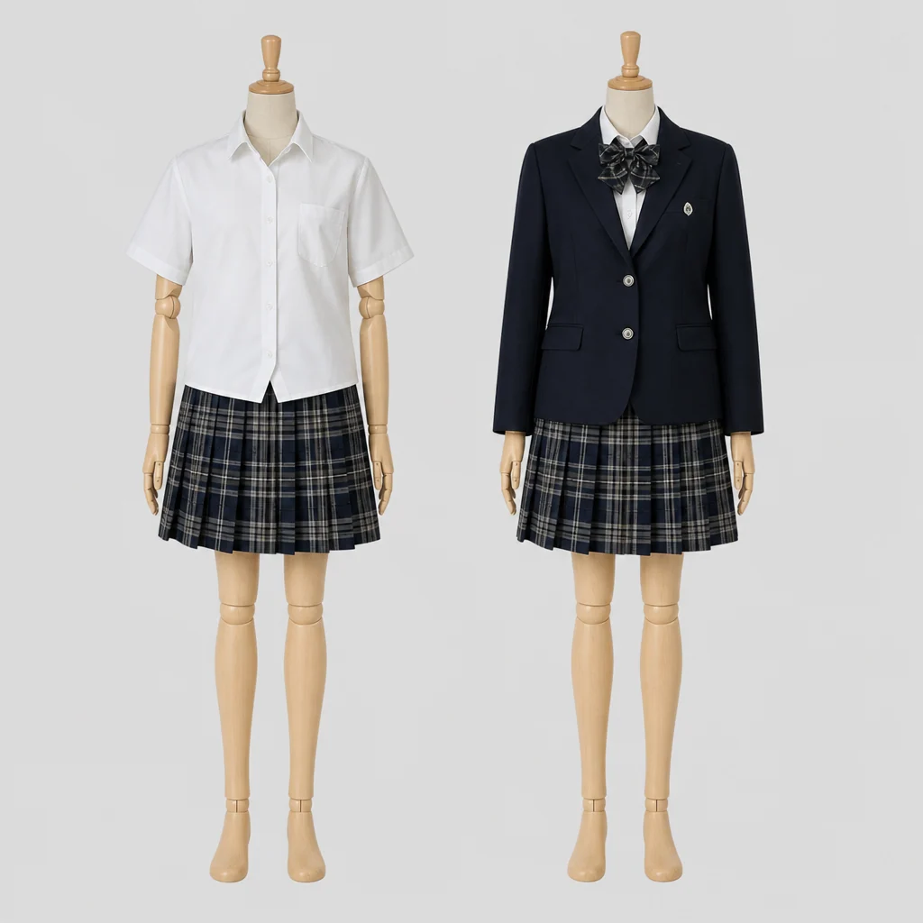 愛知工業大学名電高校の制服のイメージ
