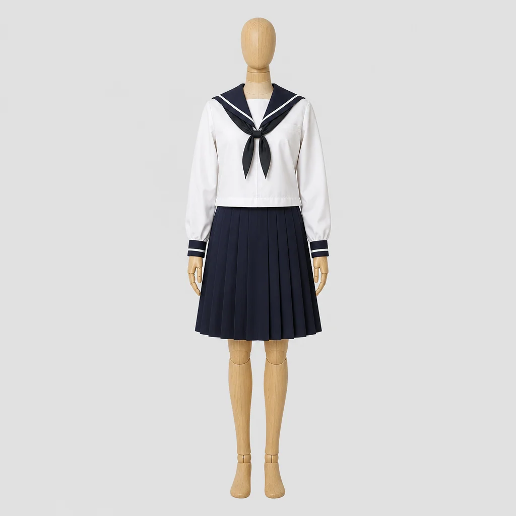 金城学院高校の女子の制服のイメージ