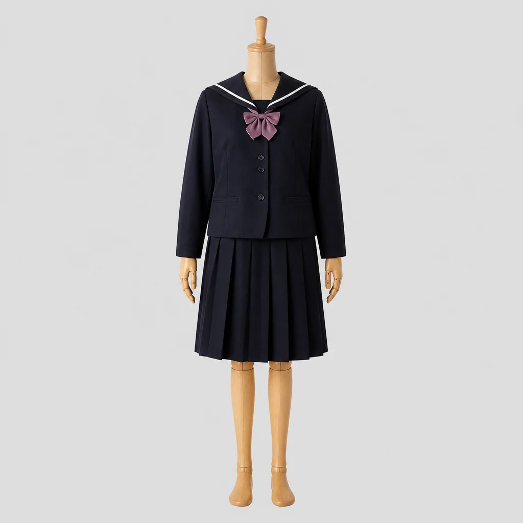 桜花学園高校の女子の制服のイメージ