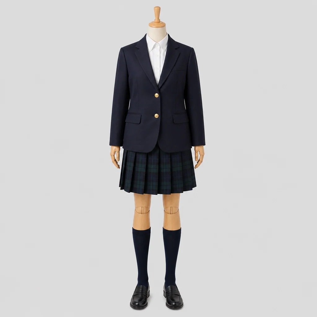 愛知みずほ大学瑞穂高校の制服のイメージ
