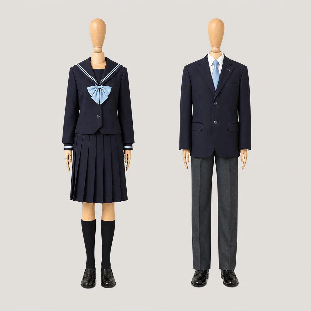 名古屋葵大学高校の制服のイメージ