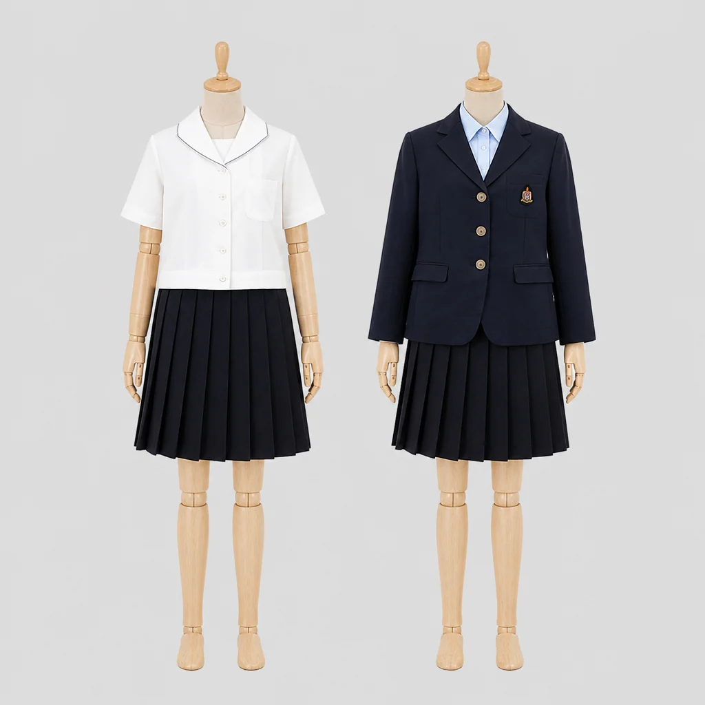 東海学園高校の女子の制服のイメージ