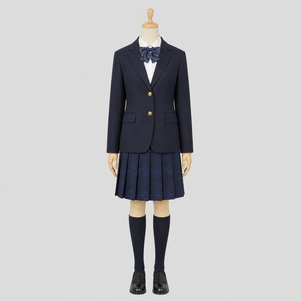 黄柳野高校の制服のイメージ