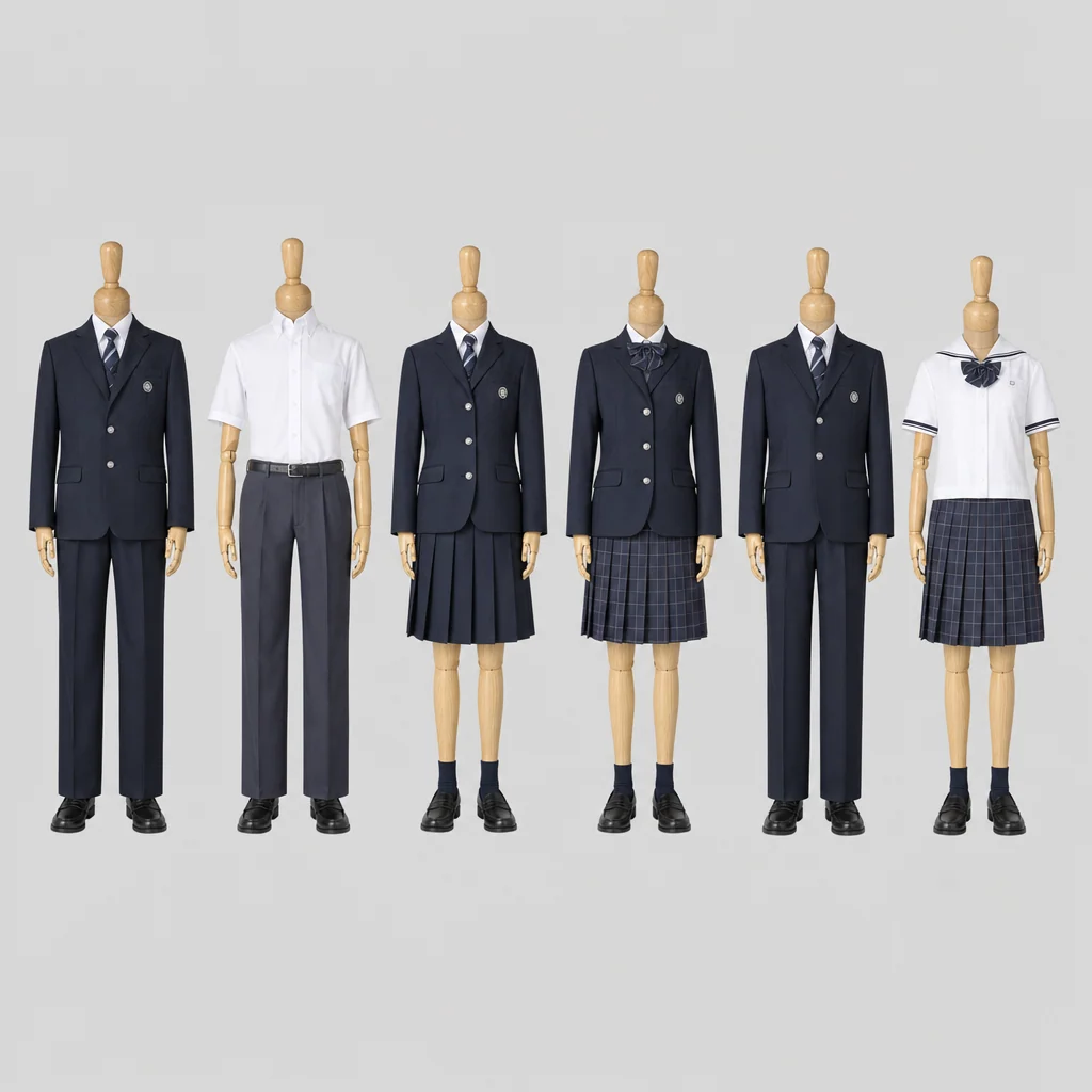 皇學館高校の制服のイメージ