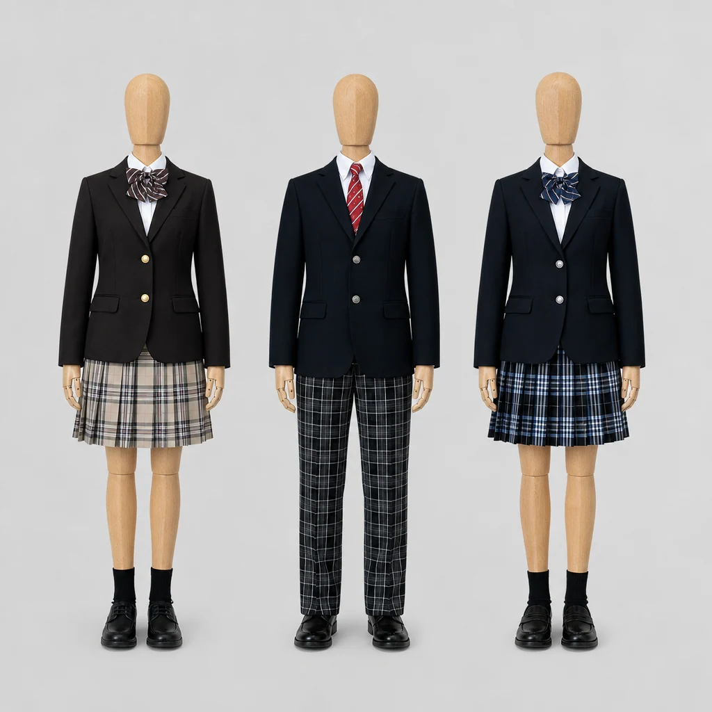 代々木高校の制服のイメージ
