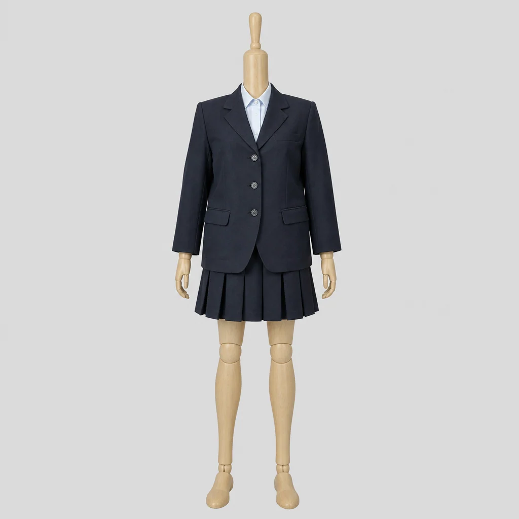 堅田高校の女子の制服のイメージ