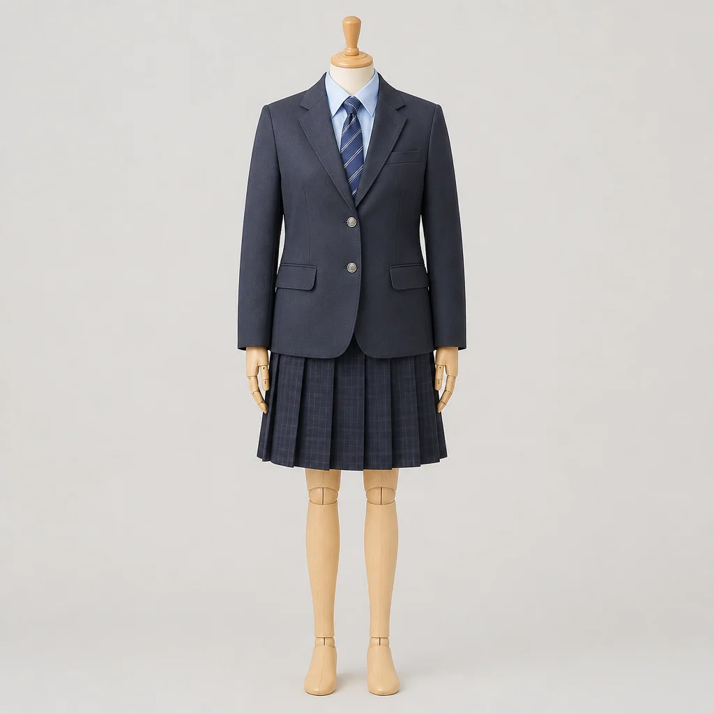 河瀬高校の女子の制服のイメージ