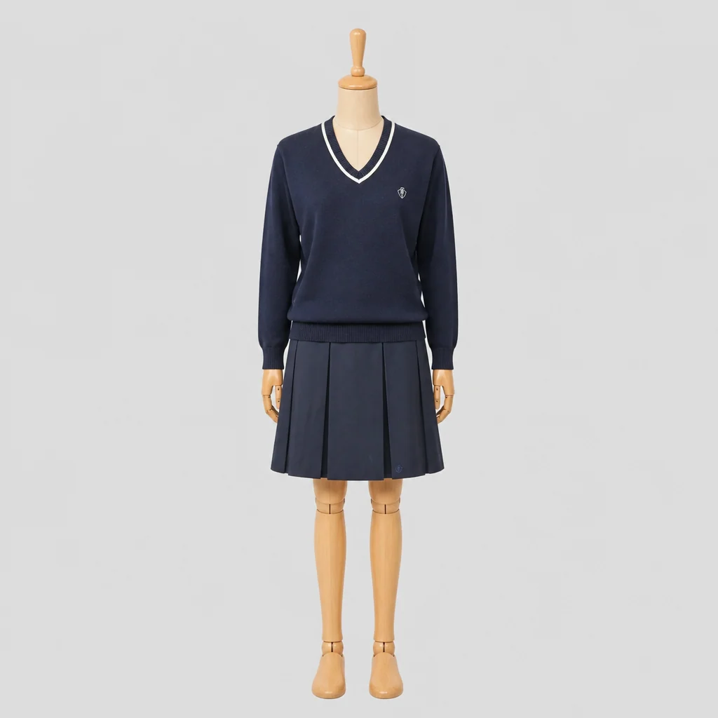 八幡高校の女子の制服のイメージ