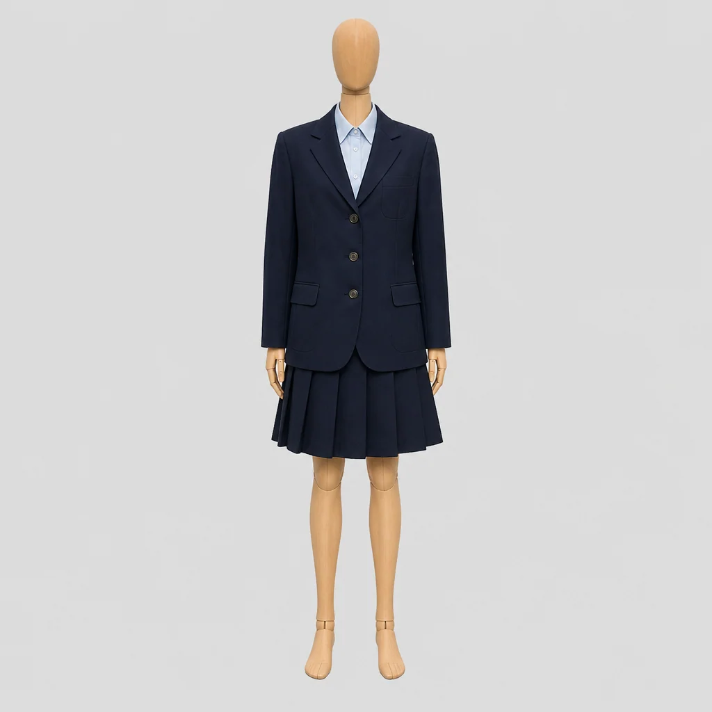 守山高校の女子の制服のイメージ