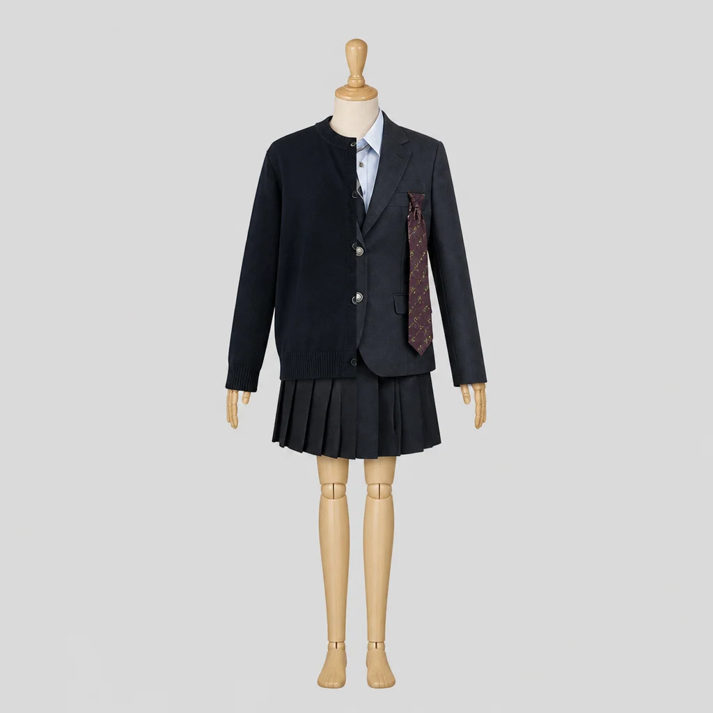 綾羽高校の制服のイメージ