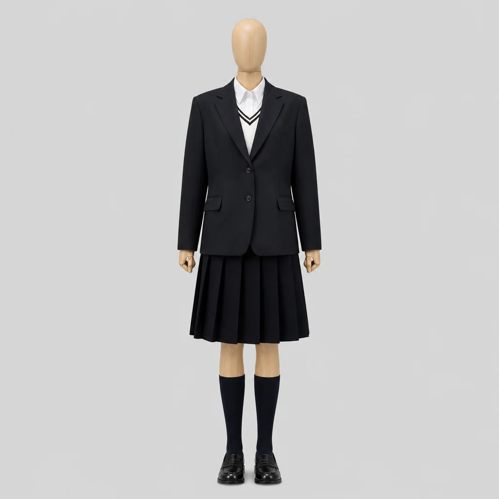 西舞鶴高校の制服のイメージ