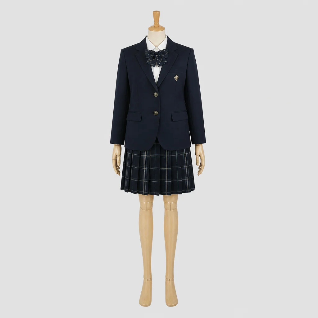 城南菱創高校の女子の制服のイメージ