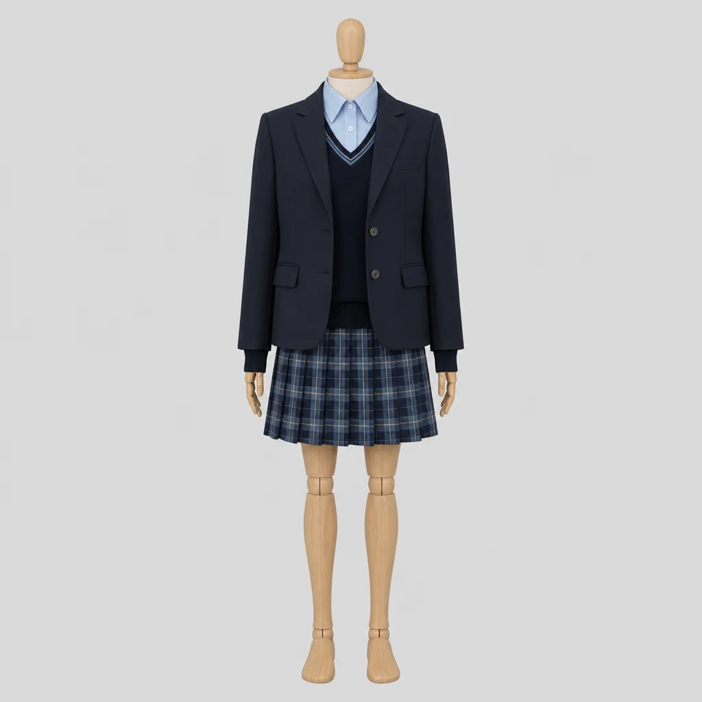 京都産業大学附属高校の制服のイメージ