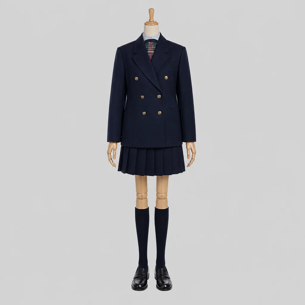 京都文教高校の制服のイメージ