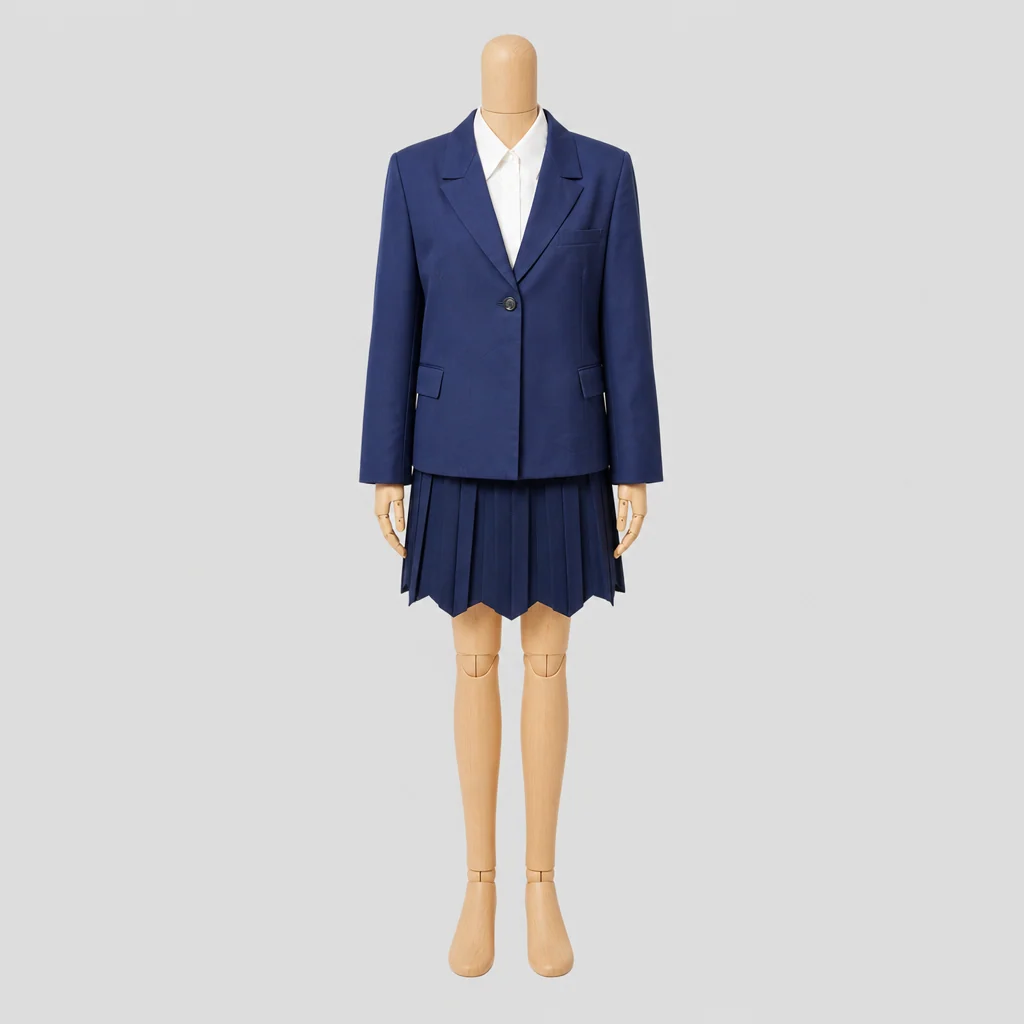 京都女子高校の女子の制服のイメージ