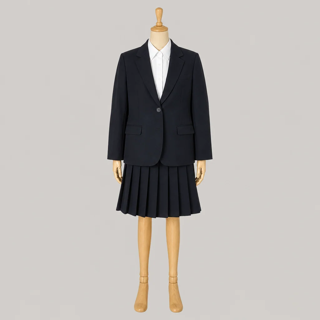 市岡高校の女子の制服のイメージ