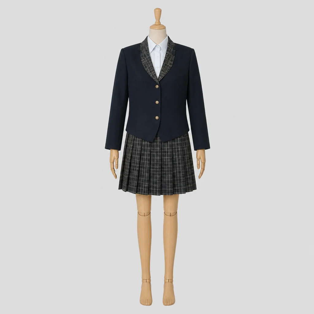 生野高校の女子の制服のイメージ