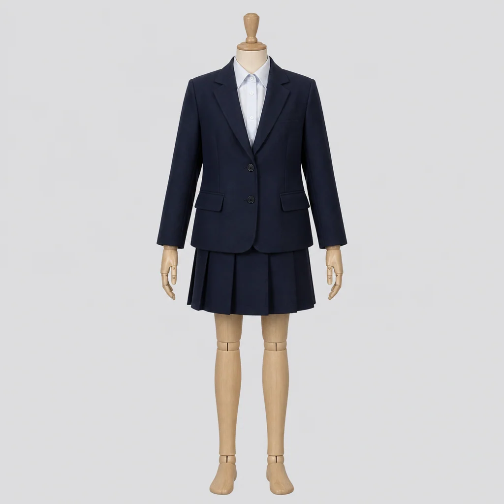 阪南高校の女子の制服のイメージ