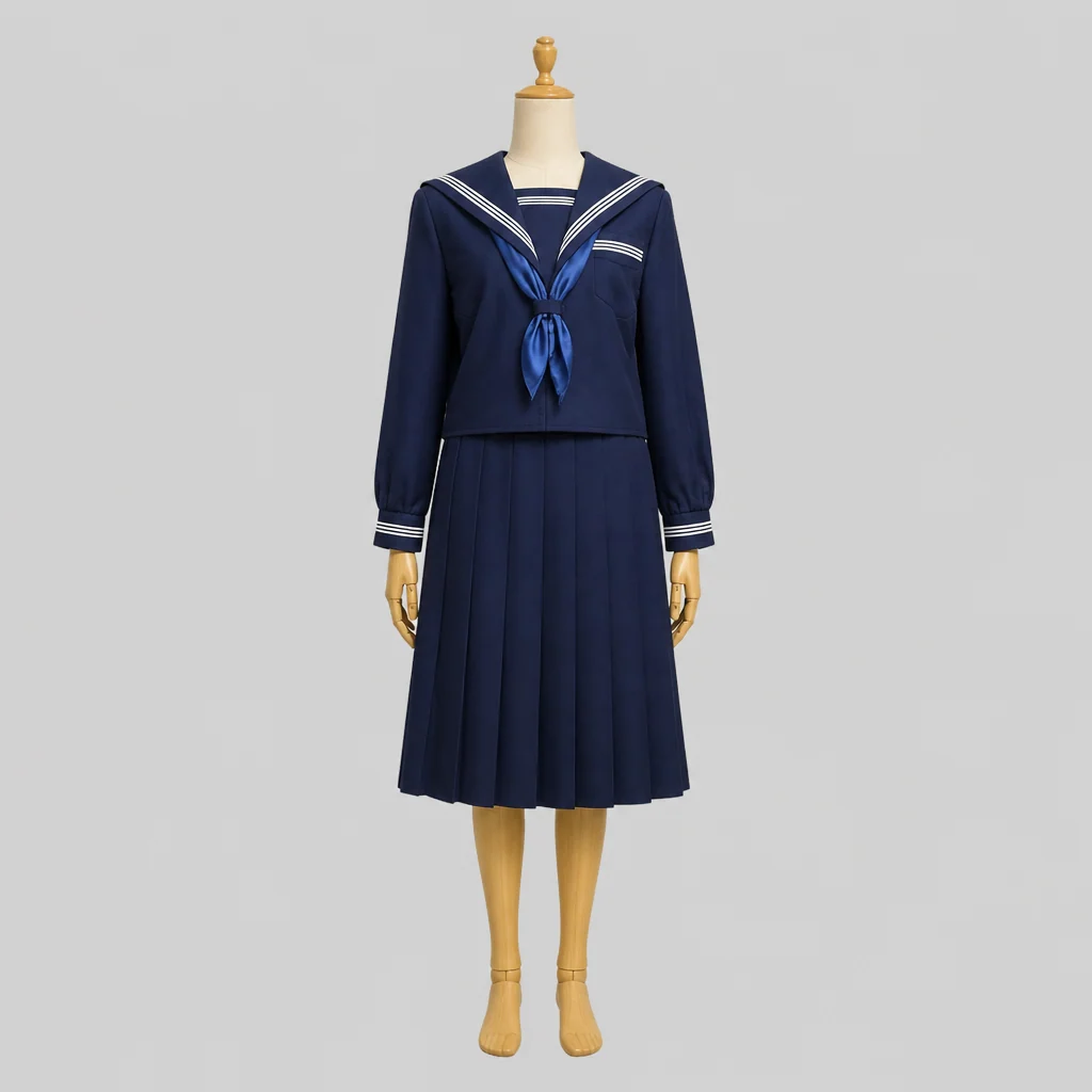 茨木高校の女子の制服のイメージ