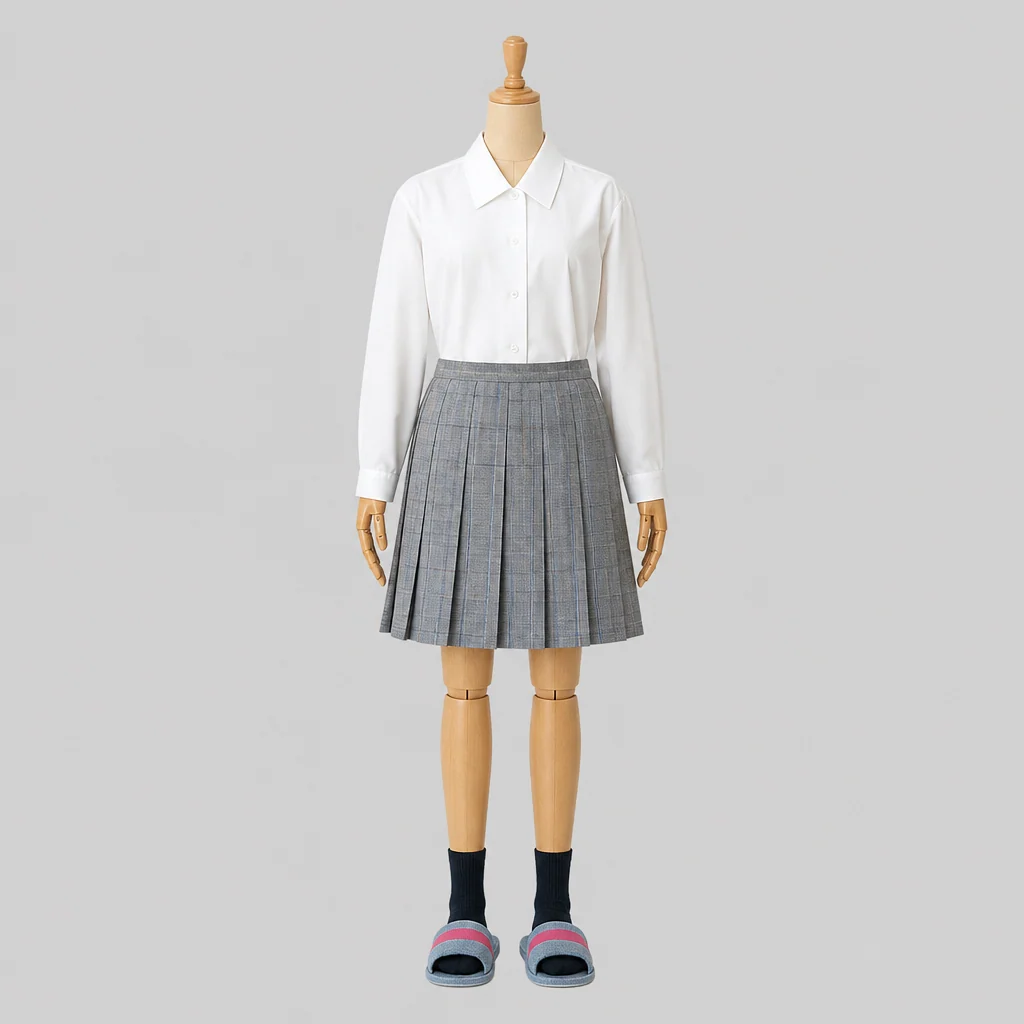 登美丘高校の女子の制服のイメージ