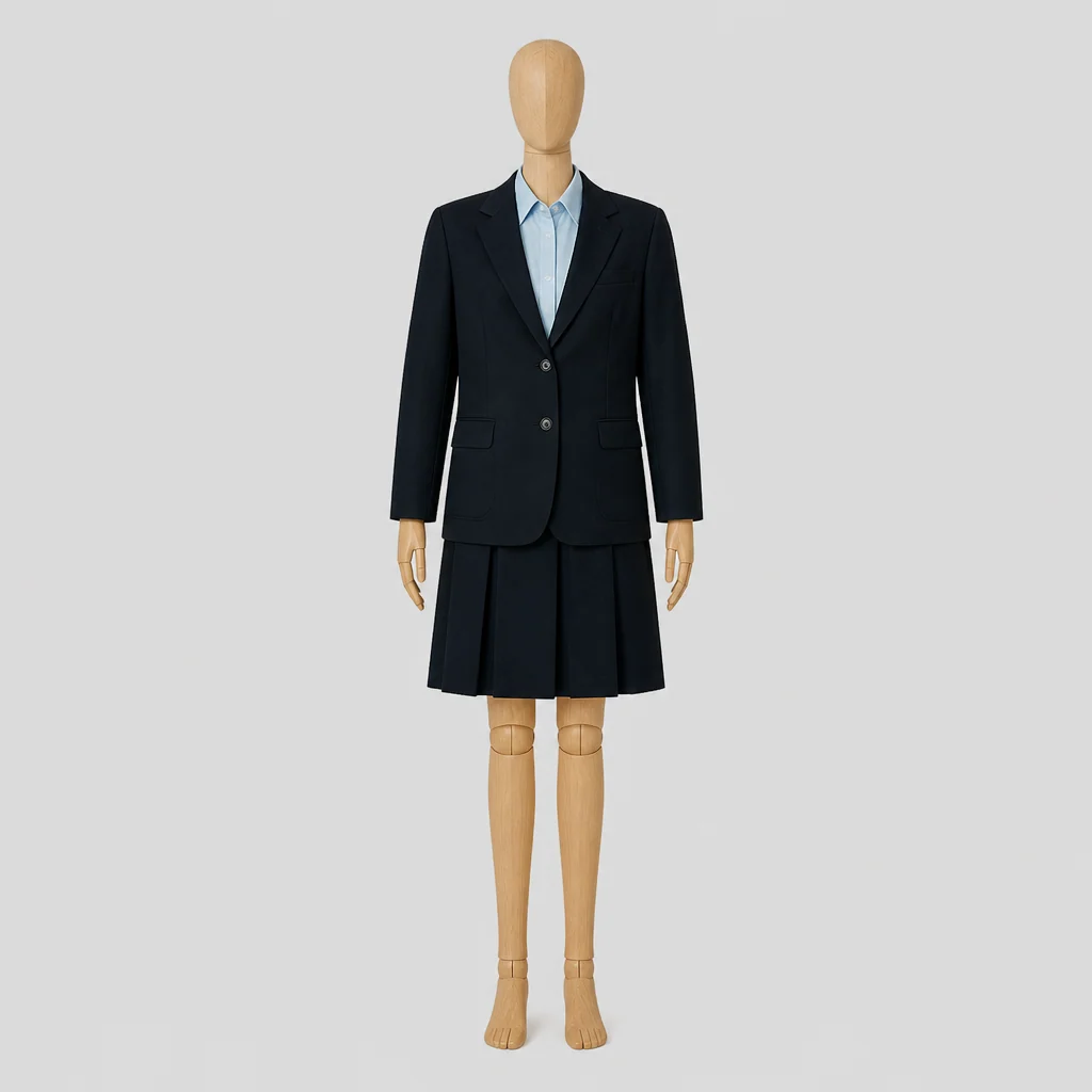 三島高校の女子の制服のイメージ