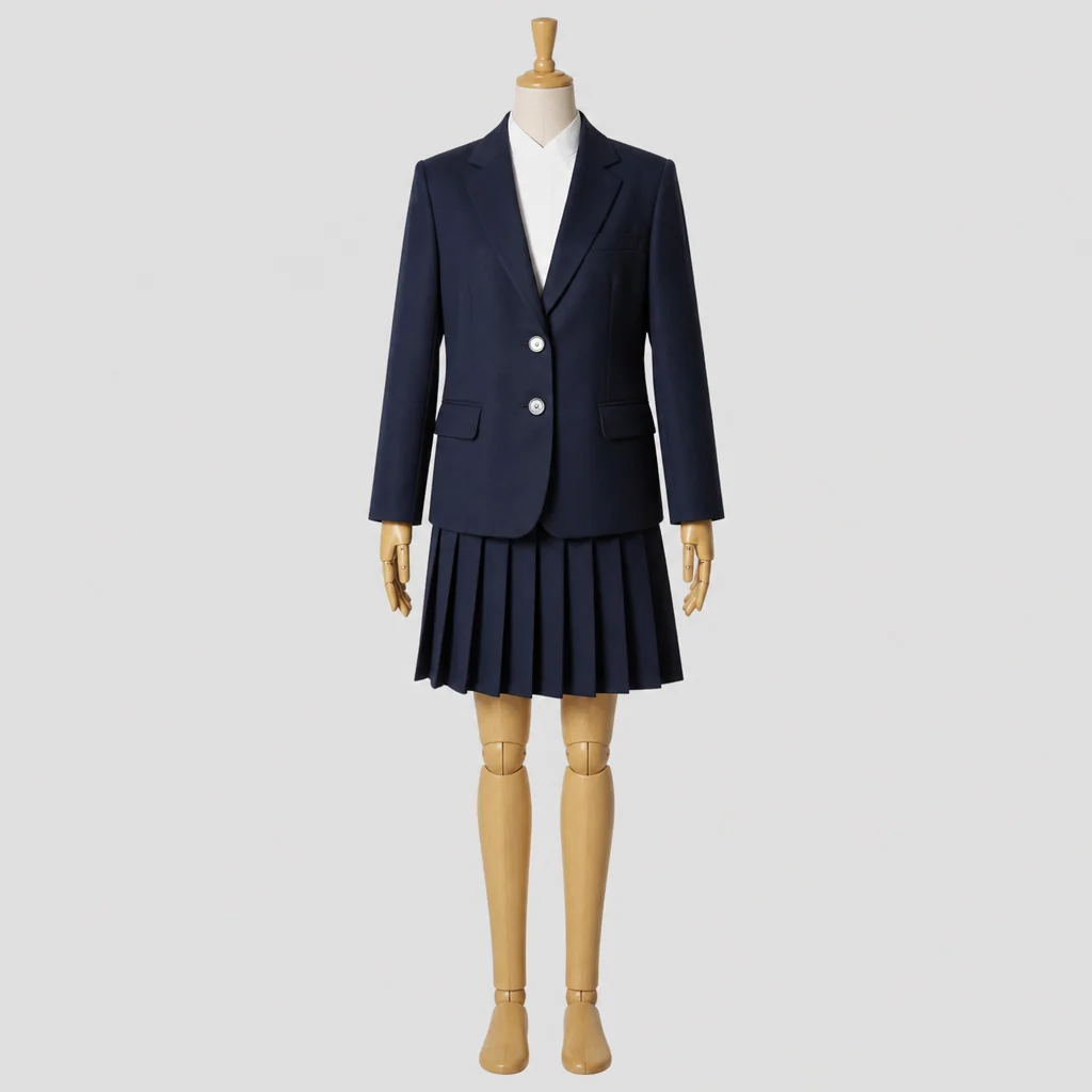 牧野高校の女子の制服のイメージ