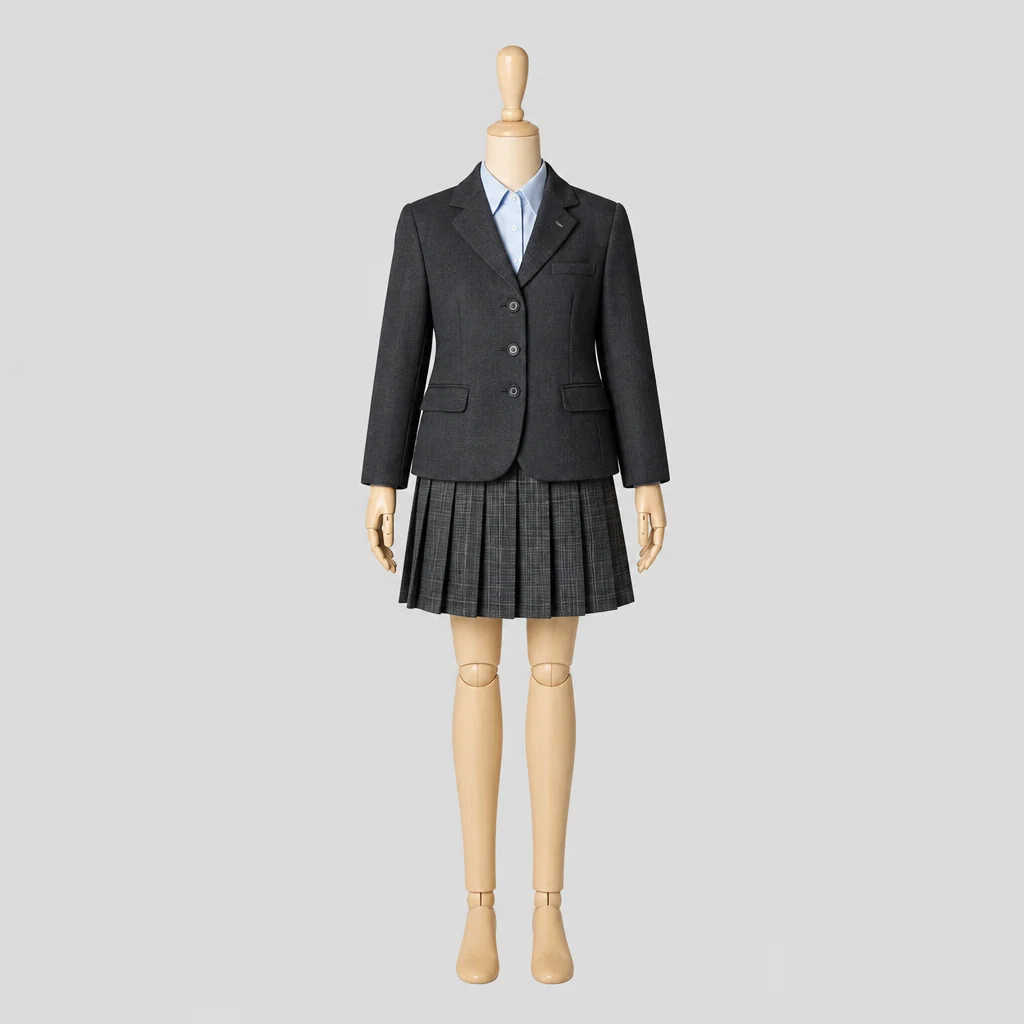 高槻北高校の女子の制服のイメージ