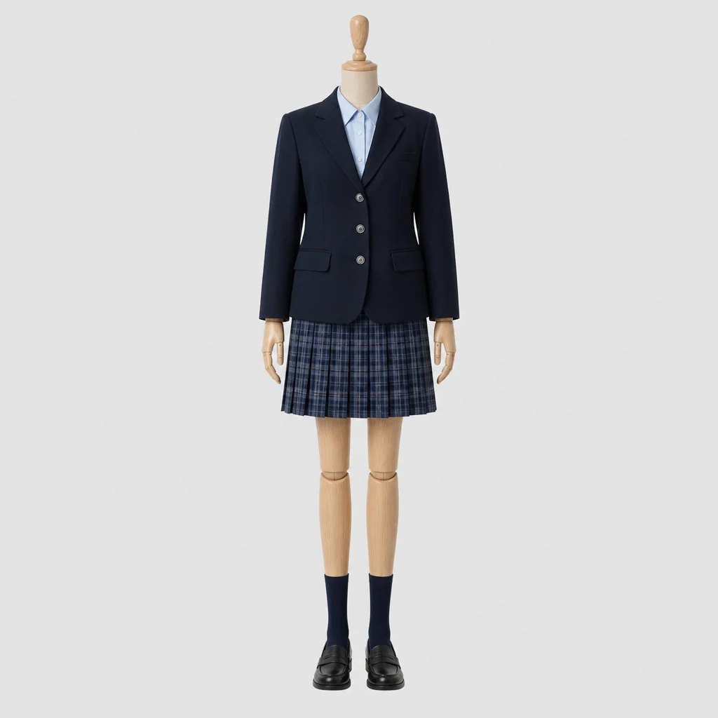 福井高校の女子の制服のイメージ