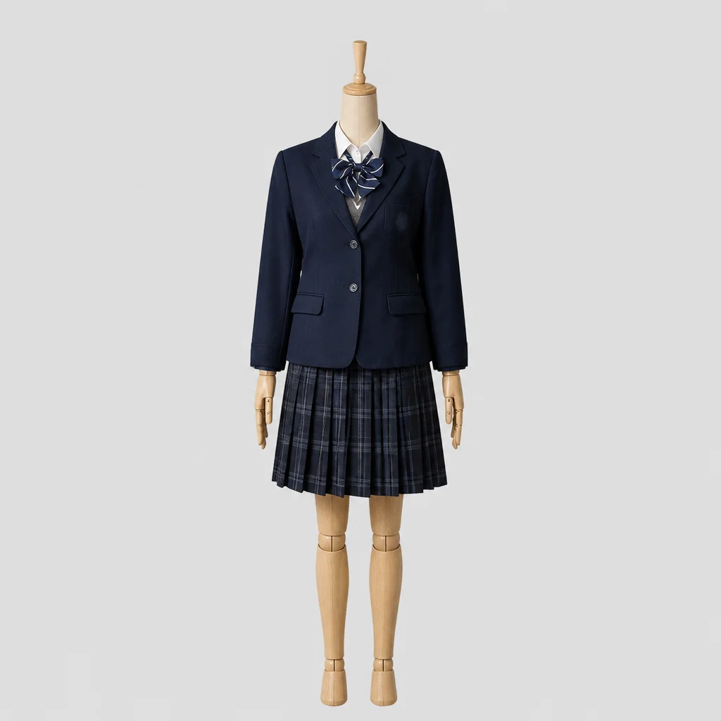 港南造形高校の女子の制服のイメージ