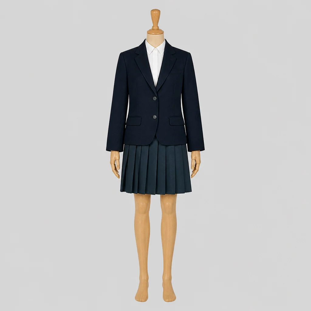 みどり清朋高校の女子の制服のイメージ