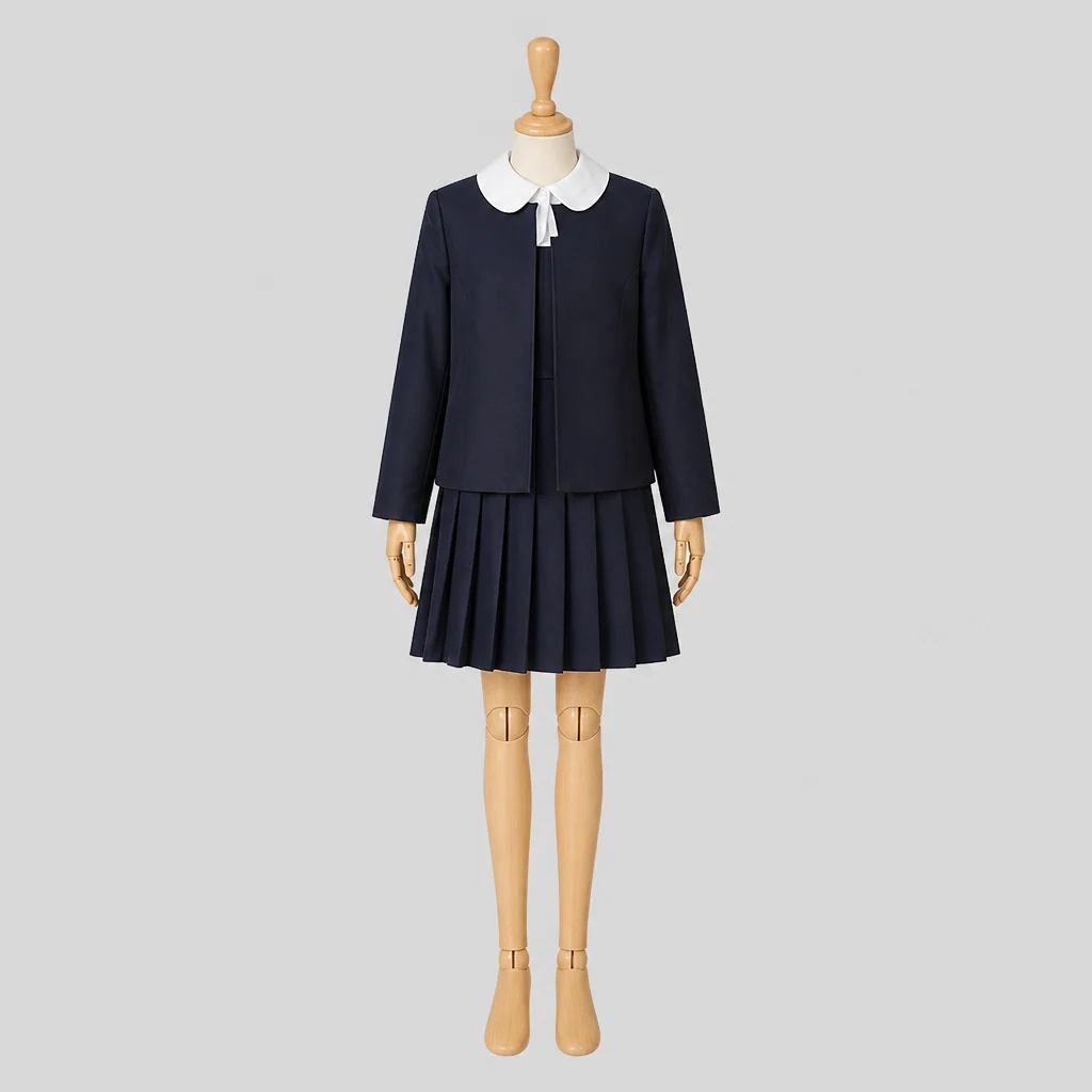 大阪信愛学院高校の女子の制服のイメージ