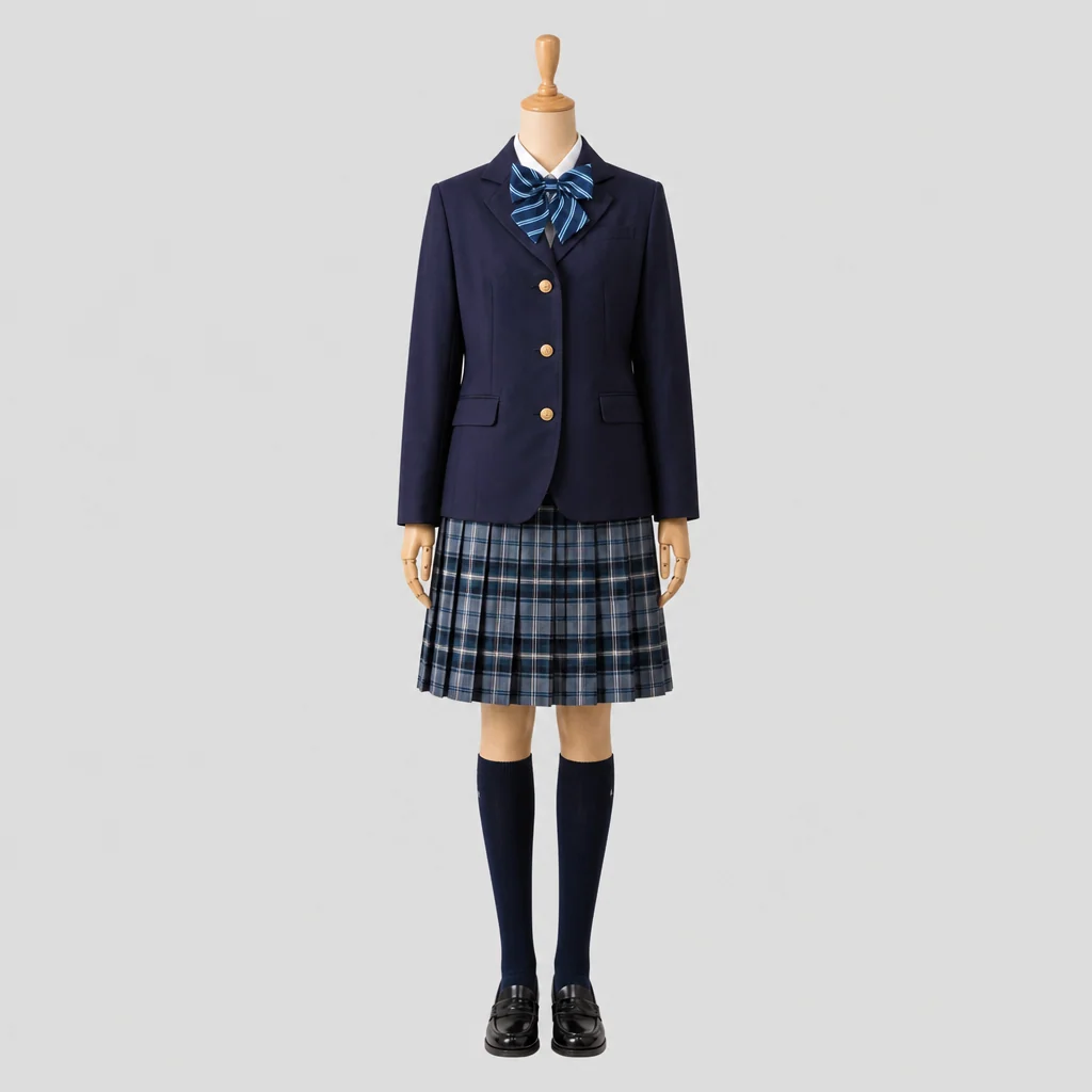城南学園高校の女子の制服のイメージ