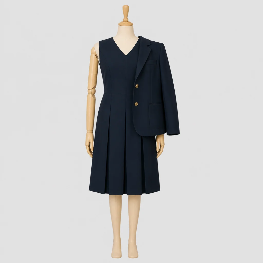 宣真高校の女子の制服のイメージ