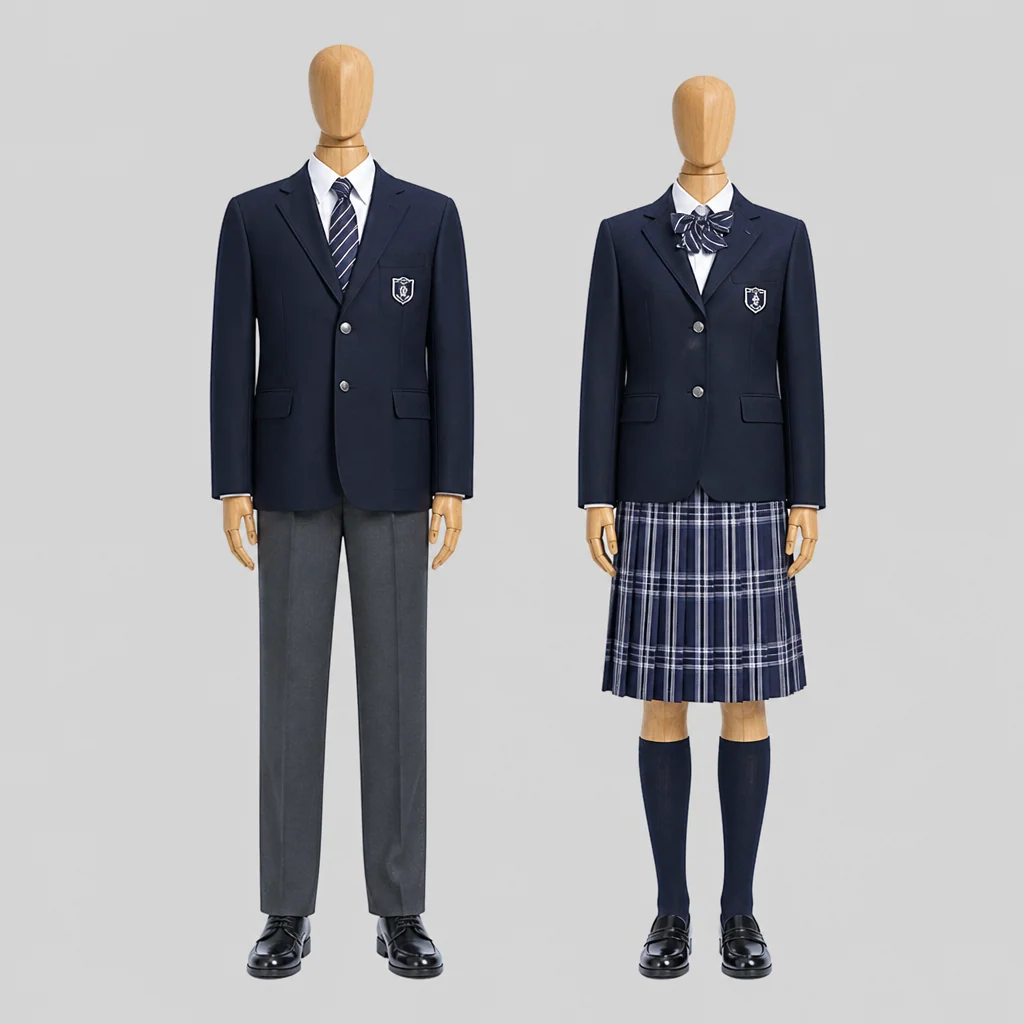 金蘭千里高校の制服のイメージ