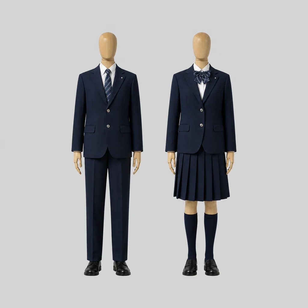 高槻高校の制服のイメージ
