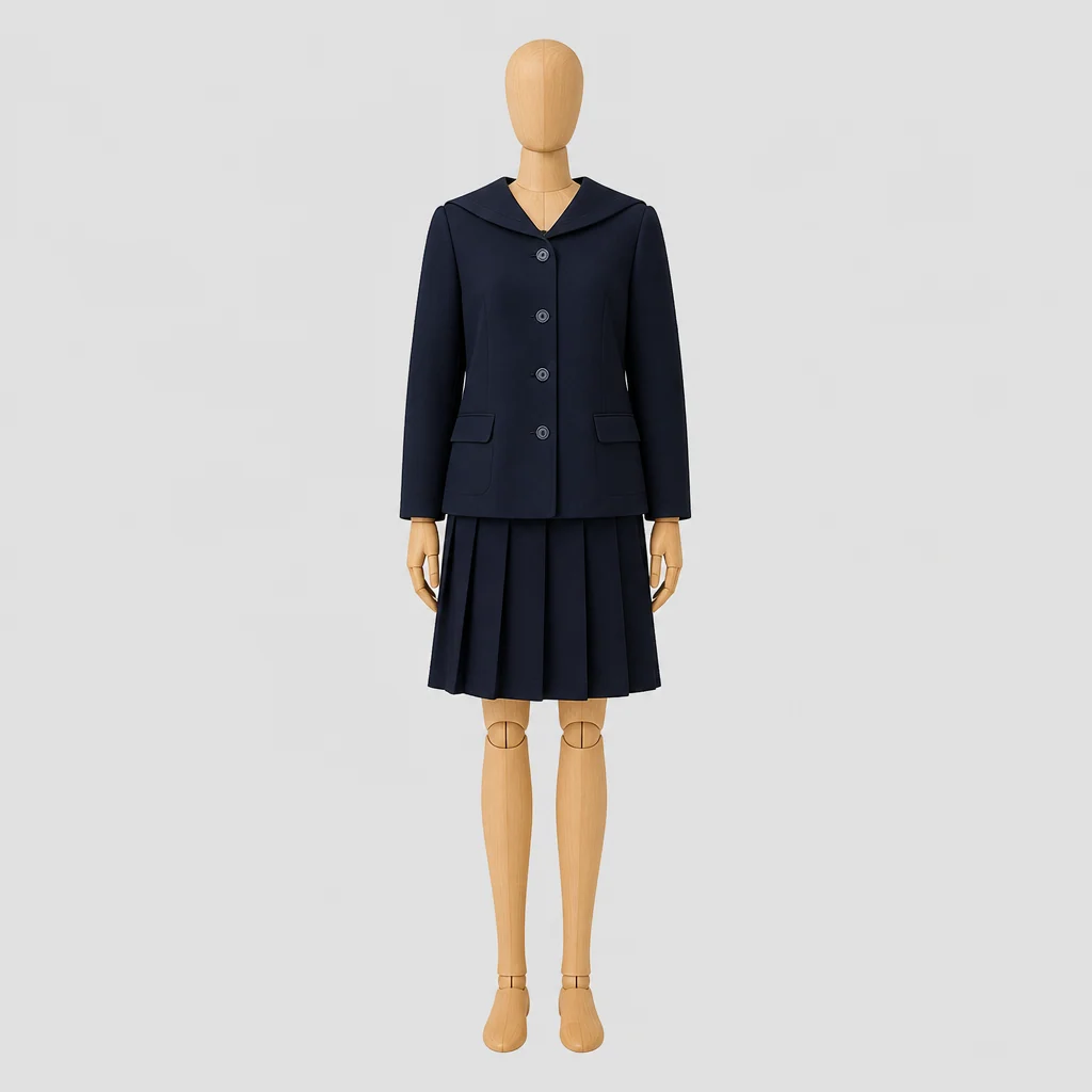 近畿大学泉州高校の女子の制服のイメージ
