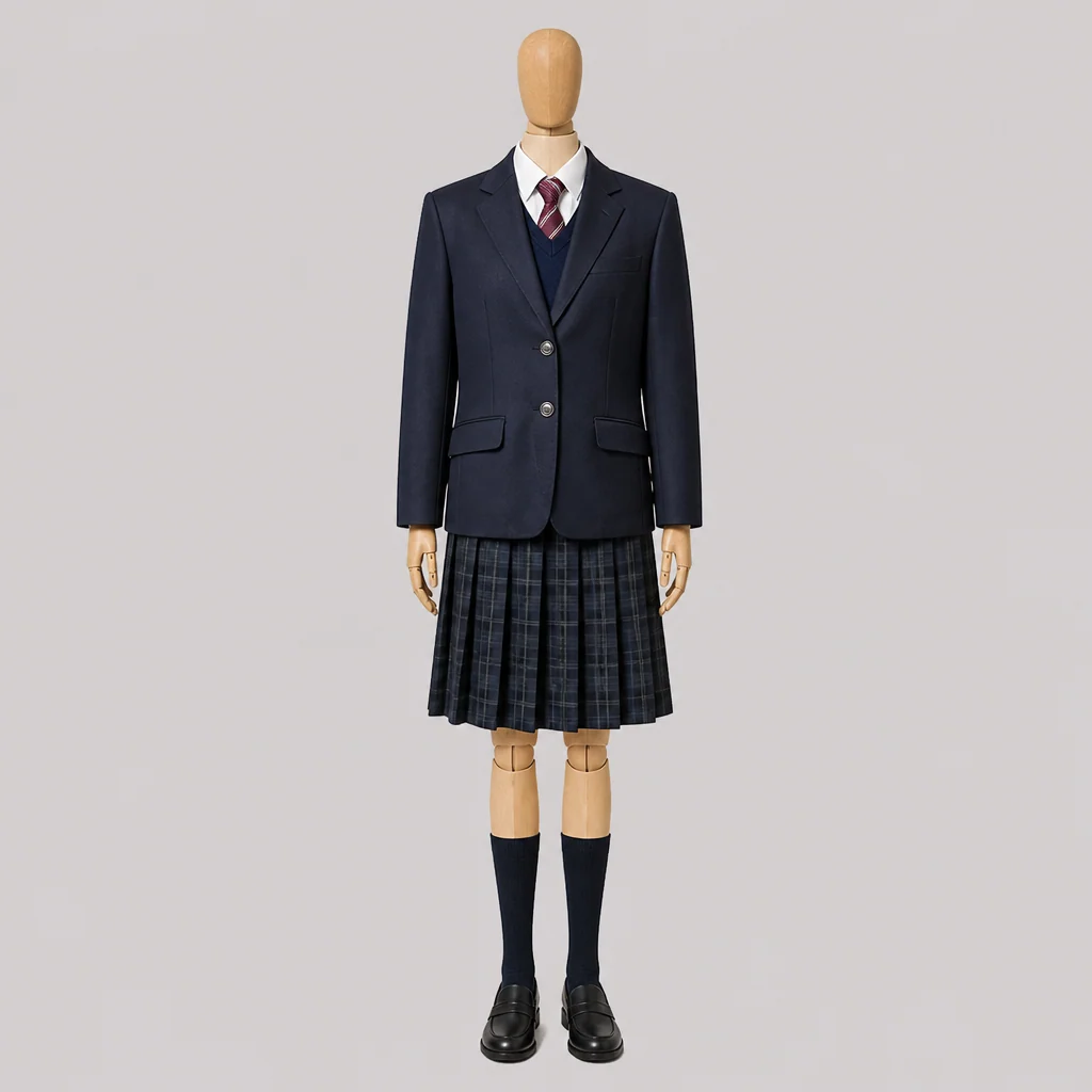 金光大阪高校の女子の制服のイメージ