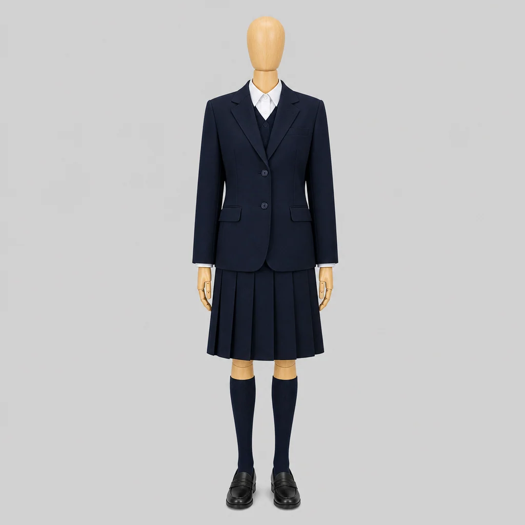 姫路西高校の制服のイメージ